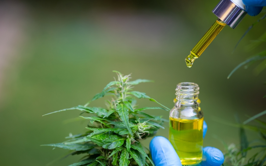 gotas de cannabis