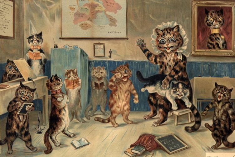 Louis Wain pintor de gatos