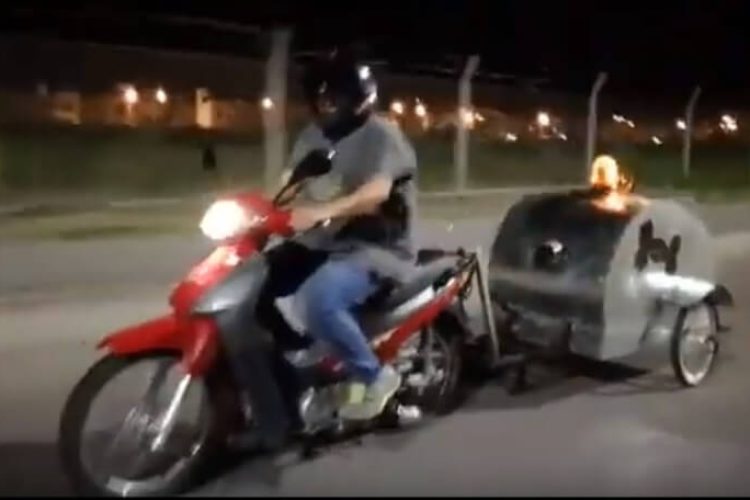 moto ambulancia mascotas